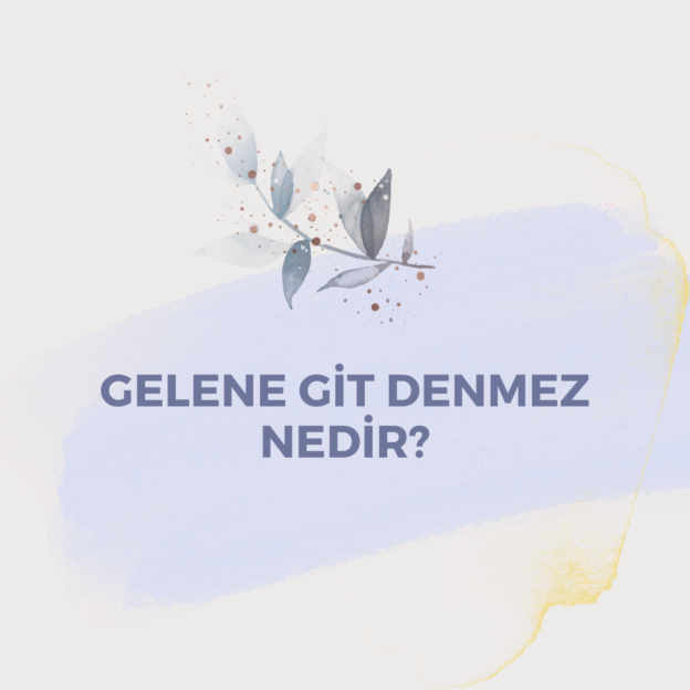 Gelene Git Denmez Nedir ? 8