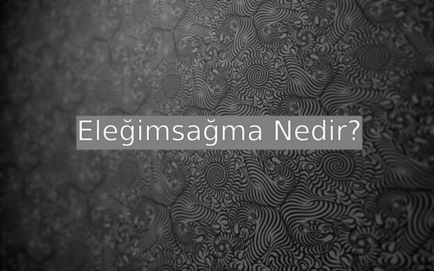 Eleğimsağma Nedir? 1