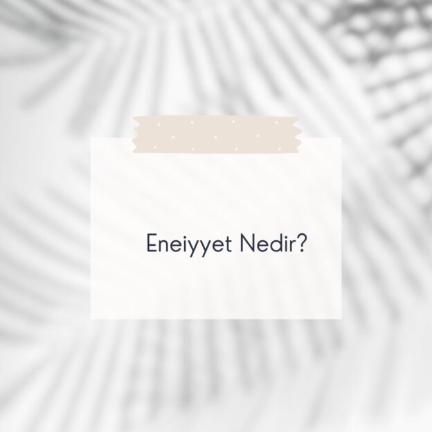 Eneiyyet Nedir? 5