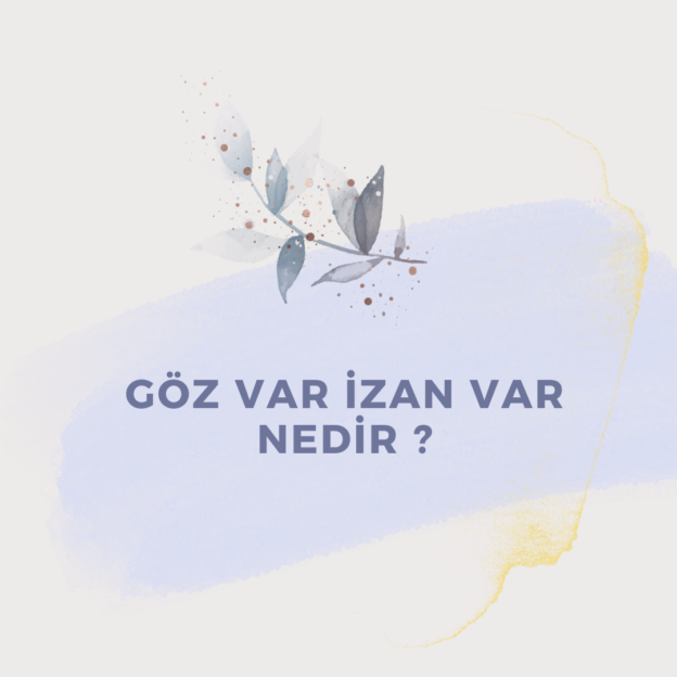 Göz Var İzan Var Nedir ? 4