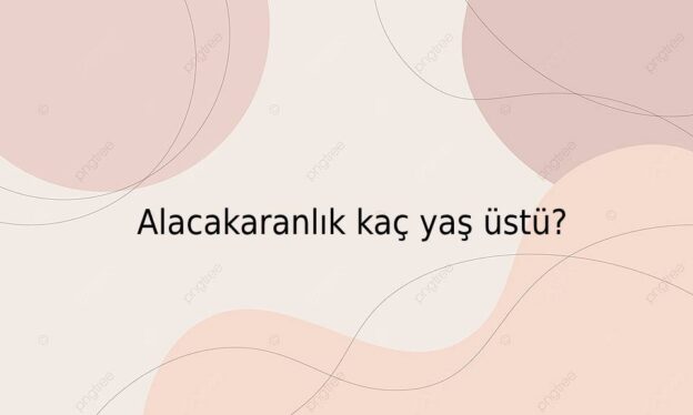 Alacakaranlık kaç yaş üstü? 1