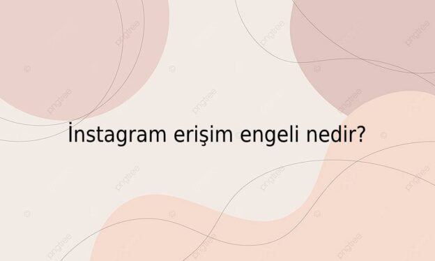 İnstagram erişim engeli nedir? 6