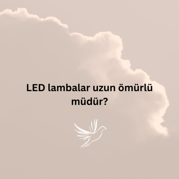 LED lambalar uzun ömürlü müdür? 1