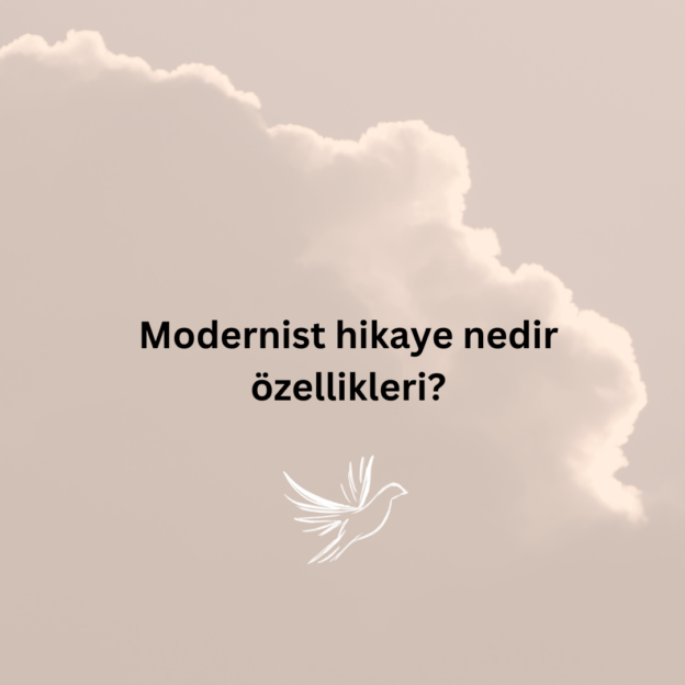 Modernist hikaye nedir özellikleri? 1