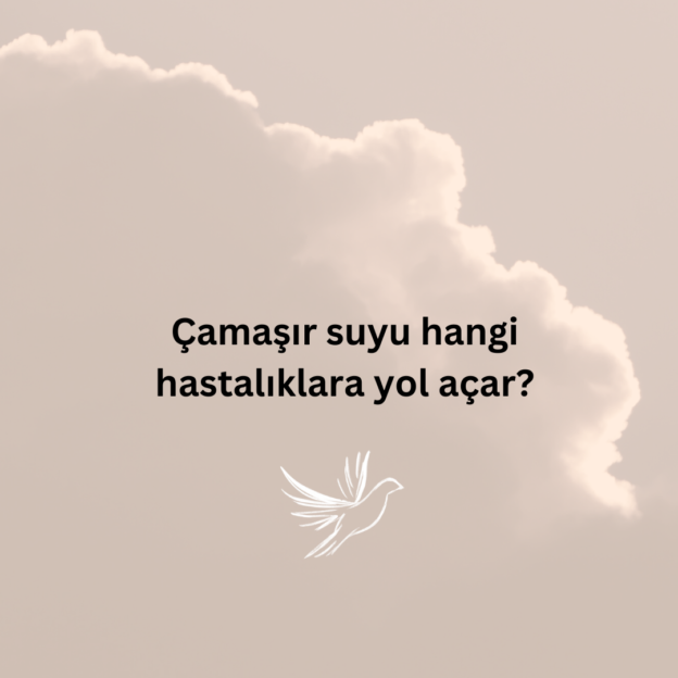 Çamaşır suyu hangi hastalıklara yol açar? 1