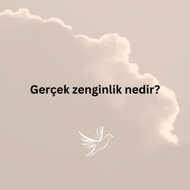 Gerçek zenginlik nedir? 1