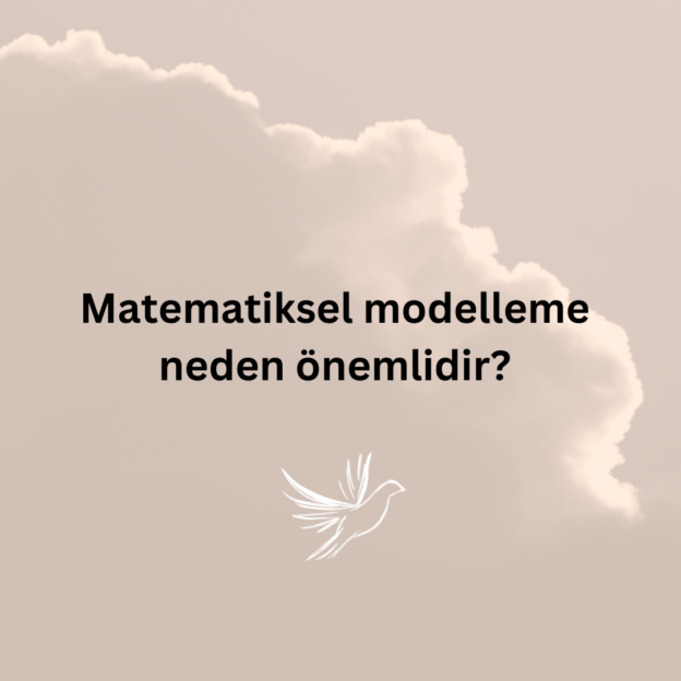 Matematiksel modelleme neden önemlidir? 1