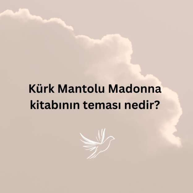 Kürk Mantolu Madonna kitabının teması nedir? 1
