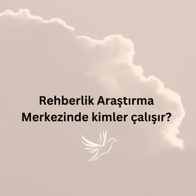 Rehberlik Araştırma Merkezinde kimler çalışır? 1