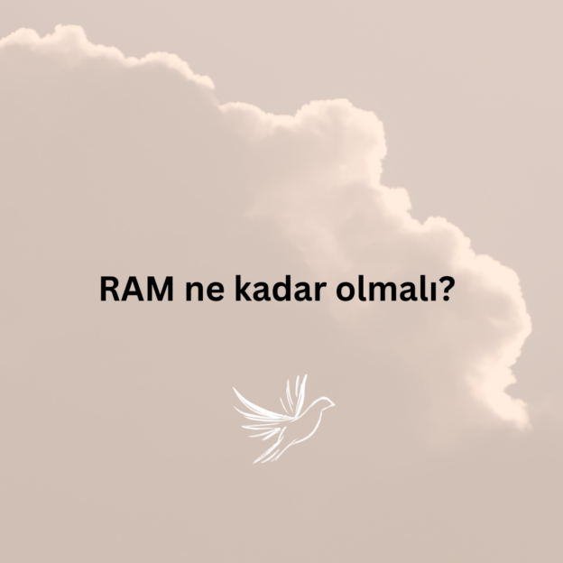 RAM ne kadar olmalı? 1