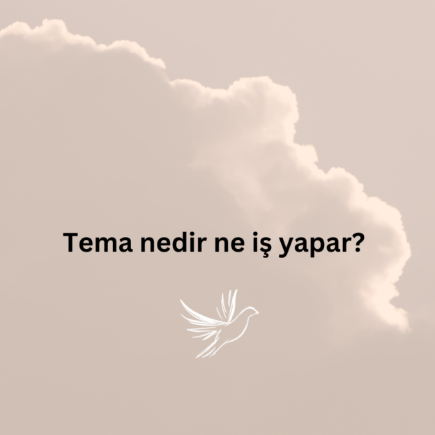 Tema nedir ne iş yapar? 1