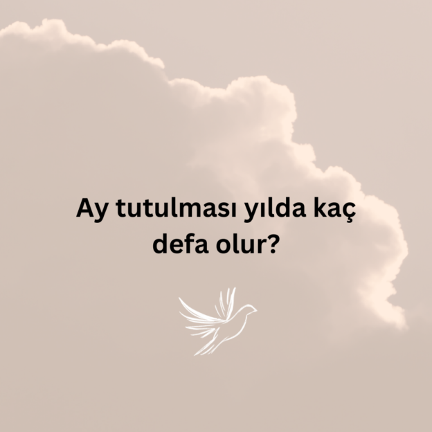 Ay tutulması yılda kaç defa olur? 7