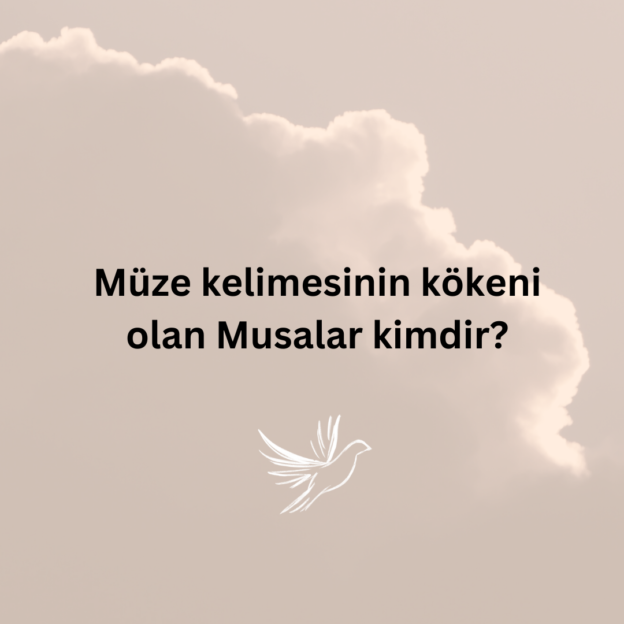 Müze kelimesinin kökeni olan Musalar kimdir? 6