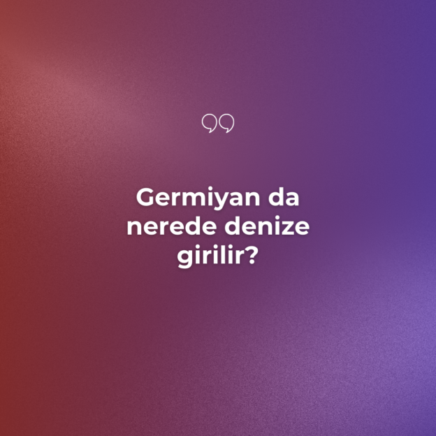 Germiyan da nerede denize girilir? 1