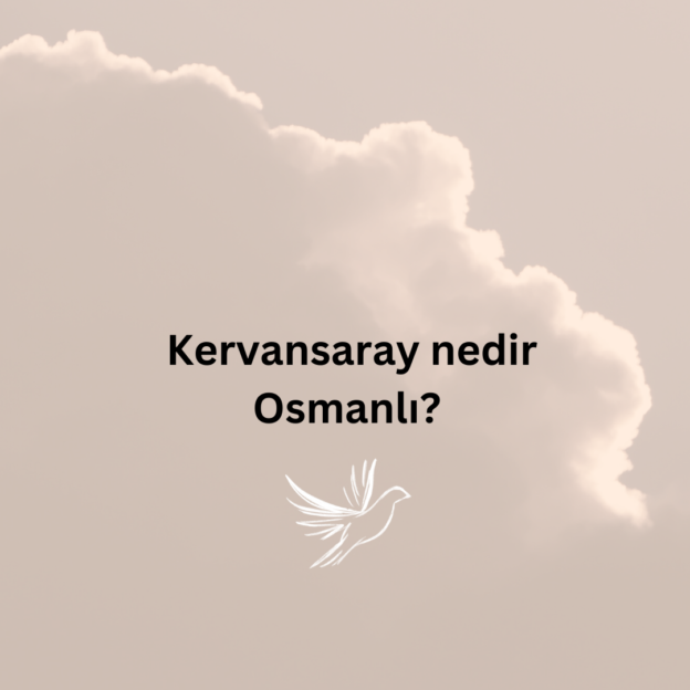 Kervansaray nedir Osmanlı? 2