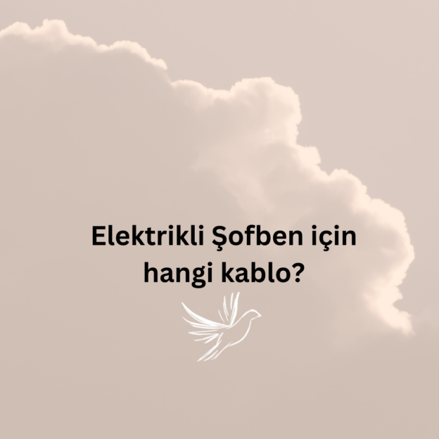 Elektrikli Şofben için hangi kablo? 1