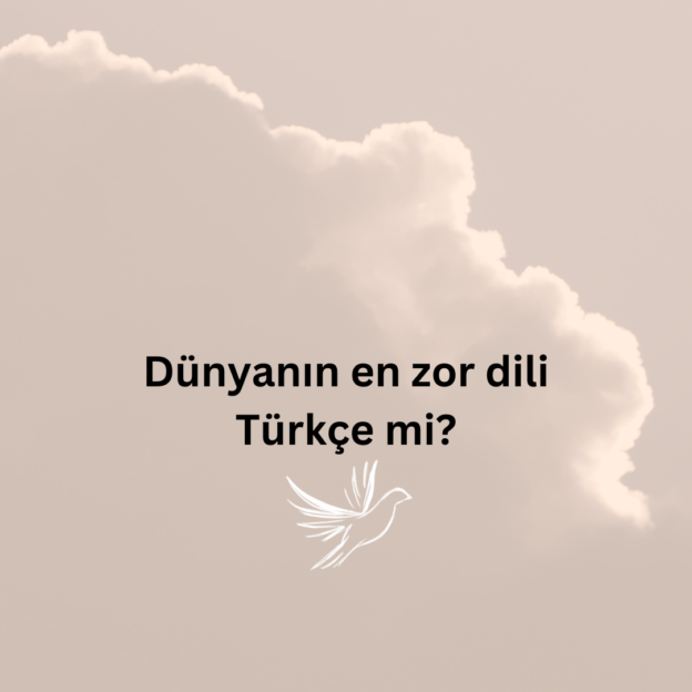 Dünyanın en zor dili Türkçe mi? 1