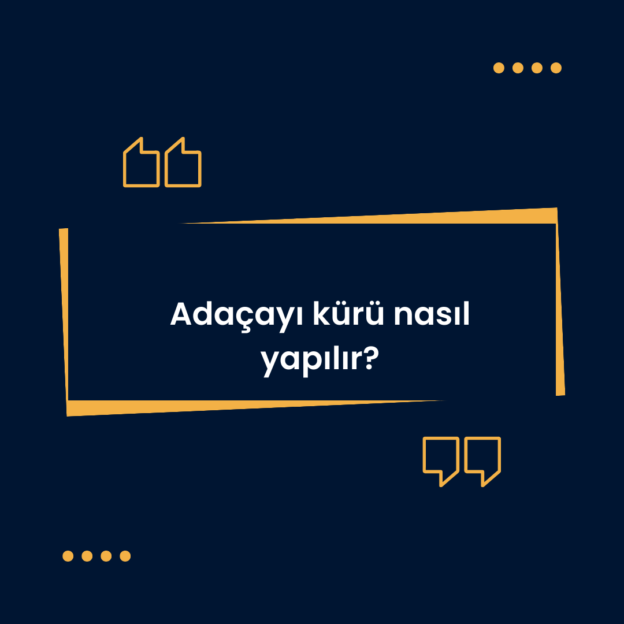 Adaçayı kürü nasıl yapılır? 1