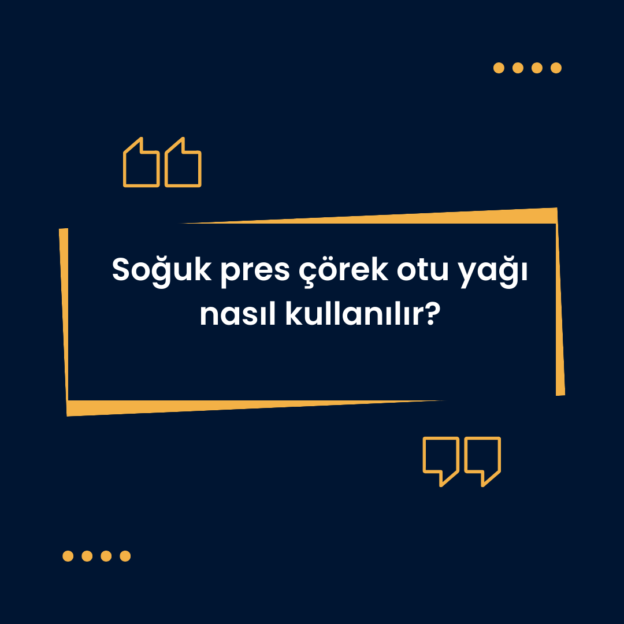 Soğuk pres çörek otu yağı nasıl kullanılır? 1