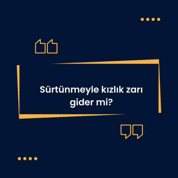 Sürtünmeyle kızlık zarı gider mi? 1
