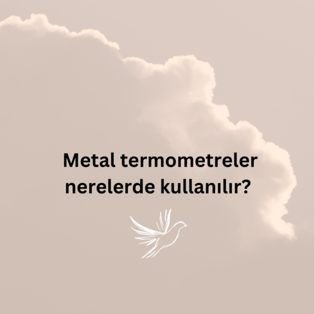 Metal termometreler nerelerde kullanılır? 1