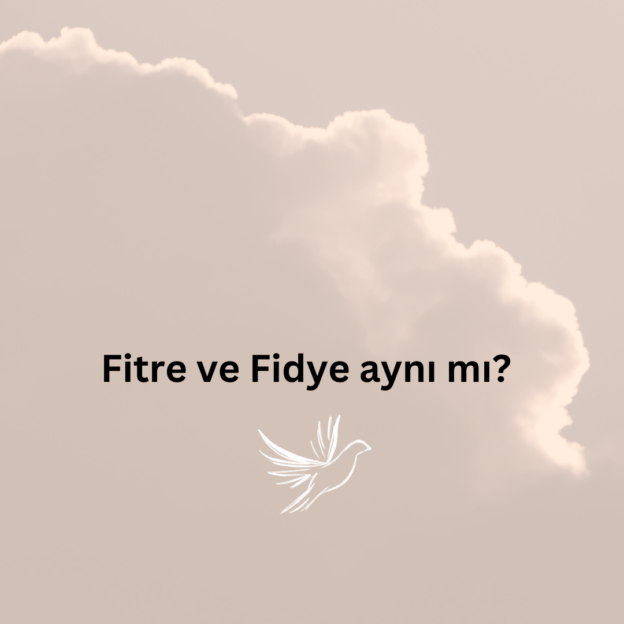 Fitre ve Fidye aynı mı? 1