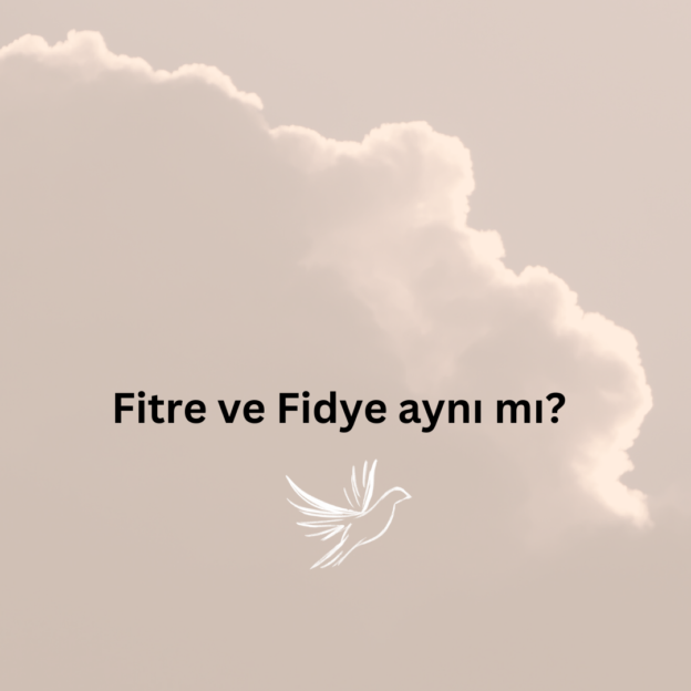 Fitre ve Fidye aynı mı? 3