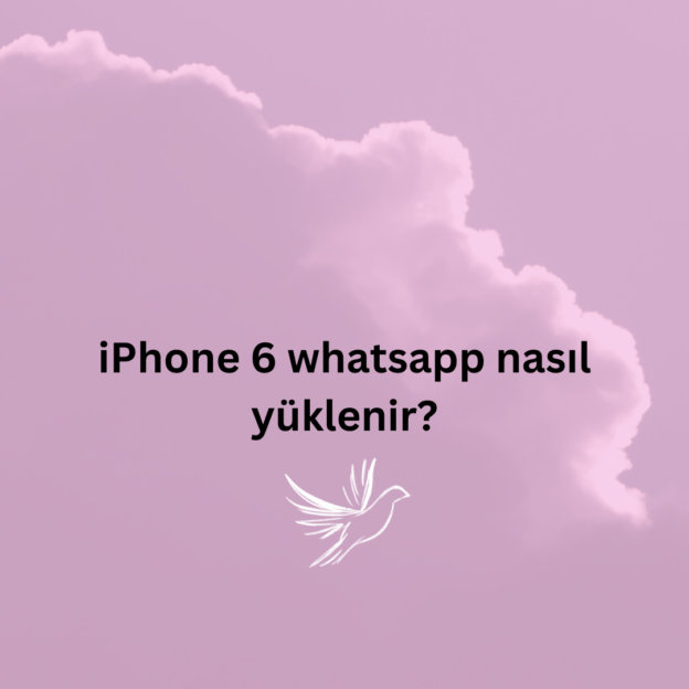 iPhone 6 whatsapp nasıl yüklenir? 1