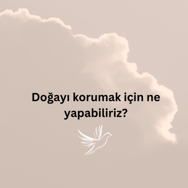 Doğayı korumak için ne yapabiliriz? 9