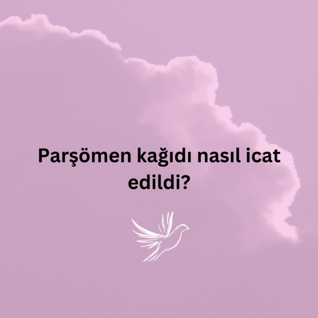 Parşömen kağıdı nasıl icat edildi? 1