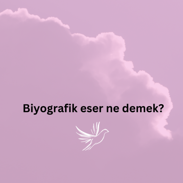 Biyografik eser ne demek? 10