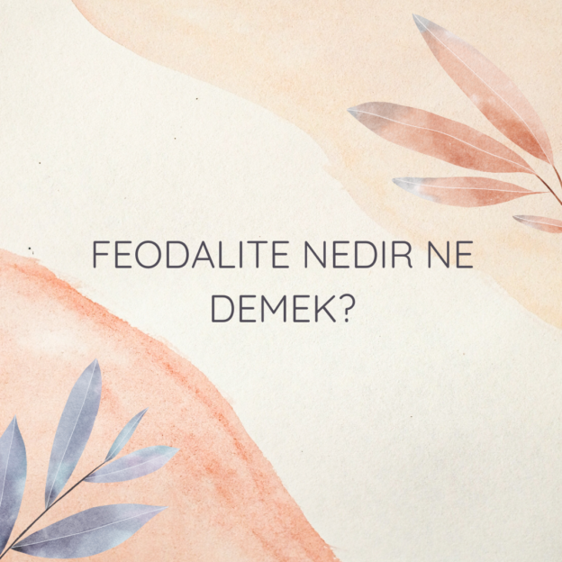 Feodalite nedir ne demek? 1