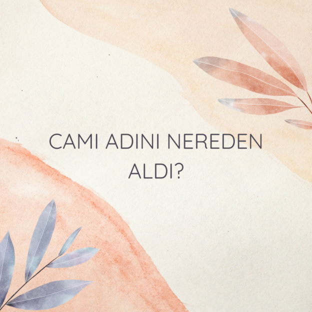 Cami adını nereden aldı? 1
