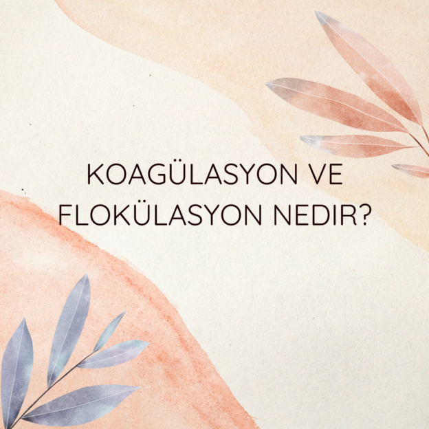 Koagülasyon ve flokülasyon nedir? 1