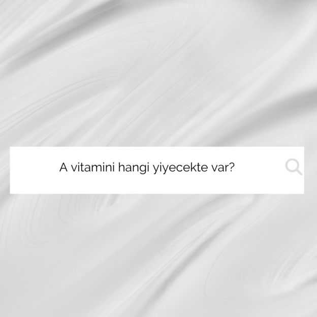 A vitamini hangi yiyecekte var? 1