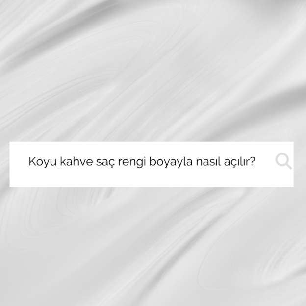 Koyu kahve saç rengi boyayla nasıl açılır? 1