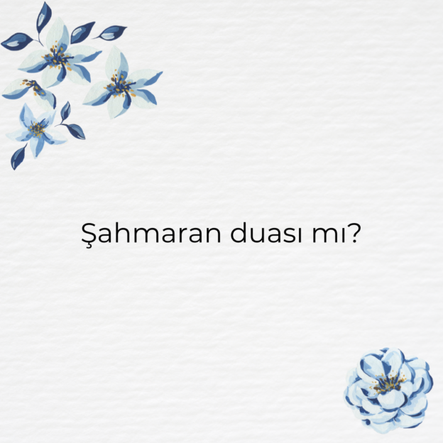 Şahmaran duası mı? 1