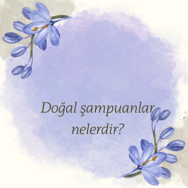 Doğal şampuanlar nelerdir?