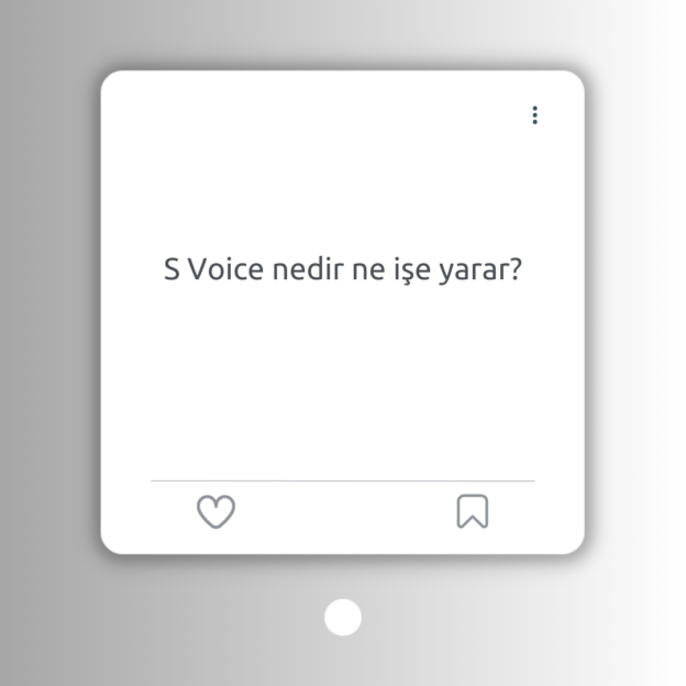 S Voice nedir ne işe yarar? 1