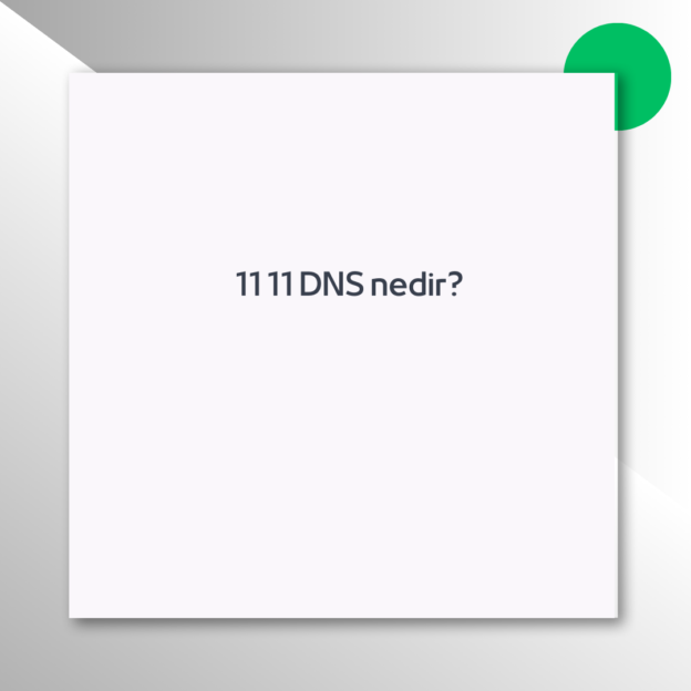 11 11 DNS nedir?