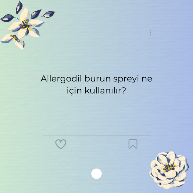 Allergodil burun spreyi ne için kullanılır?