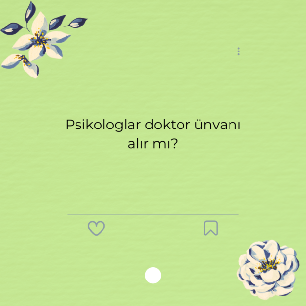 Psikologlar doktor ünvanı alır mı? 1