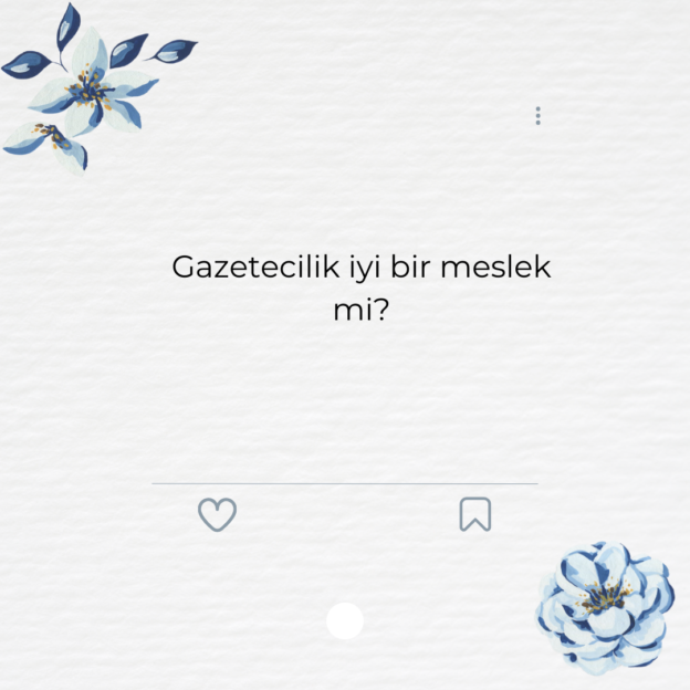 Gazetecilik iyi bir meslek mi? 1