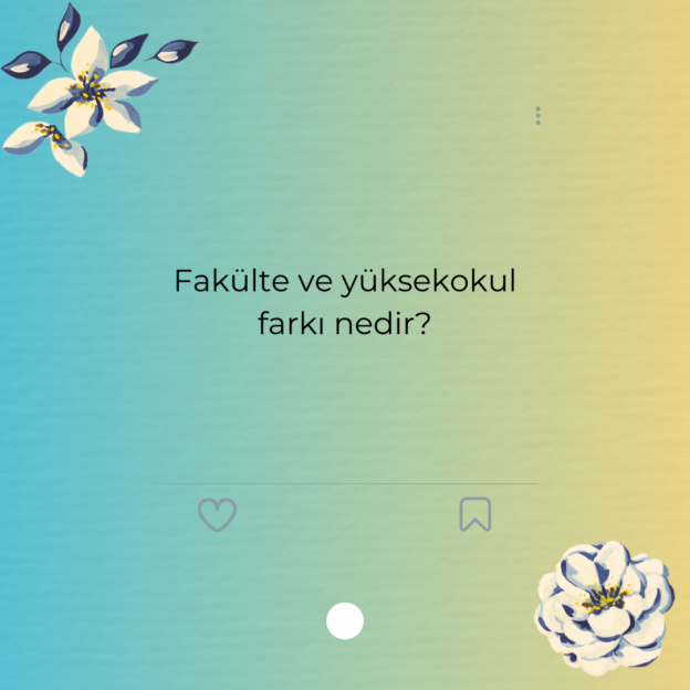 Fakülte ve yüksekokul farkı nedir? 1
