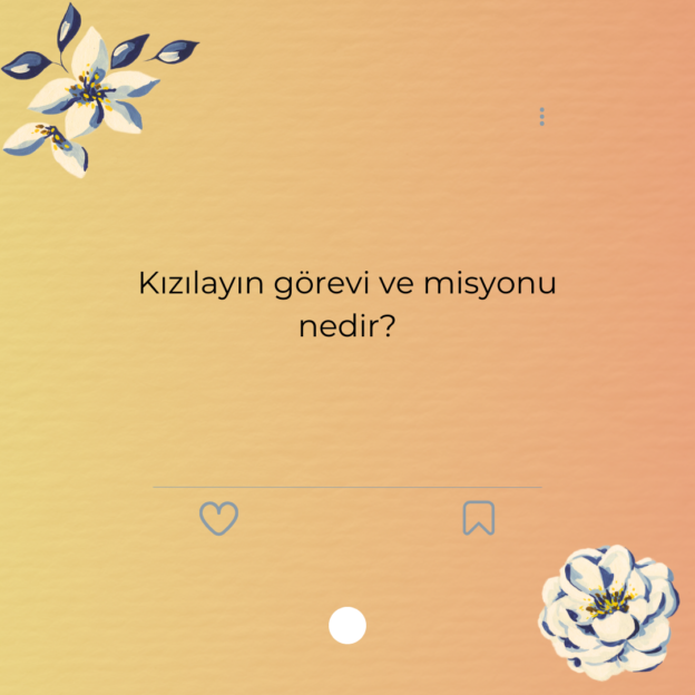 Kızılayın görevi ve misyonu nedir? 1