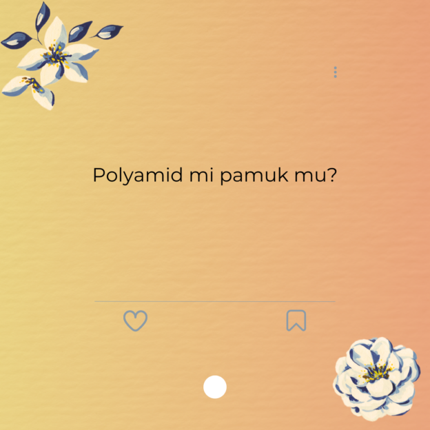 Polyamid mi pamuk mu? 1