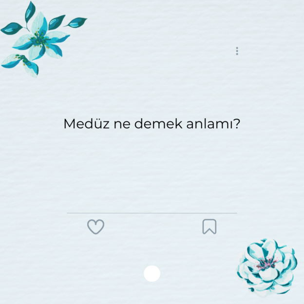 Medüz ne demek anlamı? 1