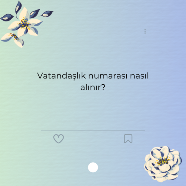 Vatandaşlık numarası nasıl alınır?