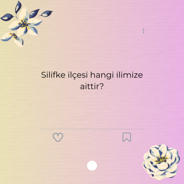 Silifke ilçesi hangi ilimize aittir? 1