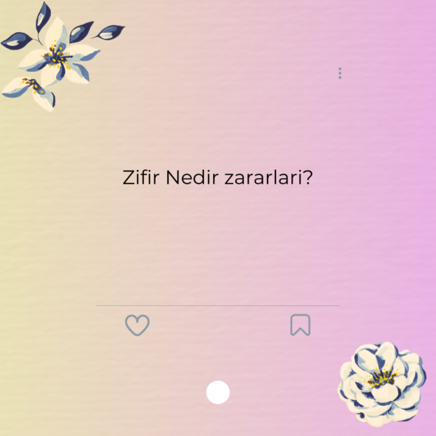 Zifir Nedir zararlari? 1
